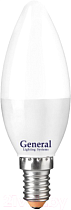Лампа светодиодная GLDEN-CF-B-7-230-E14-6500