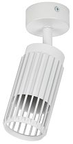 LIGHTING Светильник 4207 настенно-потолочный под лампу GU10 белый IEK