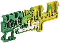 ARMAFIX Клемма пружинная CX2,5-4-2B PE разъемная 2,5мм2 четырехконтактная (2 зажима 2 разъема) заземляющая IEK