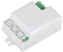 Датчик движения МВ встраиваемый 500w 360град. 8м IP20 белый  IEK