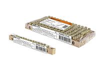 Шина "N" нулевая 8x12мм 14/2 (14 групп/крепеж по краям) инд. стикер  TDM