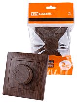 Светорегулятор RL 300 Вт венге "Лама"  TDM