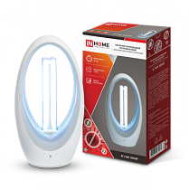 Светильник бактерицидный ультрафиолетовый настольный БС Т36W 36Вт белый с датчиком присутствия 230В IN HOME