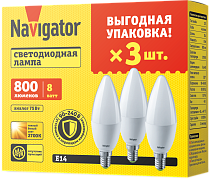 Лампа Navigator 95 489 NLL-03-01 (C37-8-230-2.7K-E14-FR-PACK3) Лампа Navigator 95 489 NLL-03-01 (C37-8-230-2.7K-E14-FR-PACK3)