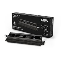 Блок питания Gauss для светодиодной ленты пылевлагозащищенный 60Вт 12V IP66