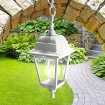 Светильник садово-парковый ЭРА НСУ 04-60-001 Адель белый, подвесной Е27