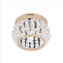 Светильник Gauss Brilliance CR048, Кристалл/Золото, G9 1/50