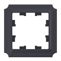 AtlasDesign Antique Рамка 1-постовая, Карбон Systeme Electric (Schneider Electric)