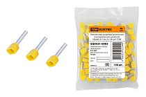 Наконечник штыревой втулочный изолированный (двойной) НШвИ (2) 1,0х10 (100 шт)  TDM