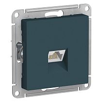 AtlasDesign Изумруд Розетка компьютерная RJ45, кат. 6Е Systeme Electric (Schneider Electric) AtlasDesign Изумруд Розетка компьютерная RJ45, кат. 6Е Systeme Electric (Schneider Electric)