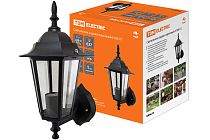 Светильник 6100-01 садово-парковый шестигранник, 100Вт, вверх, черный  TDM