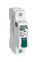 Авт. выкл. без теплозащиты 1P 63А х-ка C 6кА ВА-103M DEKraft