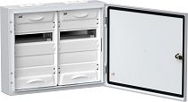 TITAN 5 Корпус металлический ЩРн-48 (2х24) 460х570х140мм IP54 белый (одна дверь)  IEK