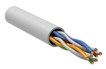 ITK Витая пара U/UTP кат.5E 4х2х0,52 solid PVCLS нг(А)-LSLTx белый (305м) РФ/Т IEK