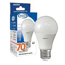 Лампа светодиодная IONICH общего назначения iLED-SMD2835-A55-7Вт-630Лм-230В-6500К-E27