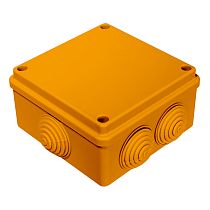 Коробка огнестойкая для открытой проводки 40-0300-FR1.5-4 Е15-Е120 100х100х50 Промрукав