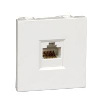 РОЗЕТКА W45 1XRJ45 CAT.5E ФОРМАТА 45Х22,5 БЕЛАЯ RAL 9010 РОЗЕТКА W45 1XRJ45 CAT.5E ФОРМАТА 45Х22,5 БЕЛАЯ RAL 9010