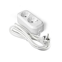 Удлинитель бытовой Е-302А ПВС 3*1,5 2гн. с/з 5м UNIVERSAL