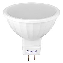 Лампа Светодиодная General  GLDEN-MR16-10-GU5.3-12-4500 1/10/100