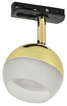 LIGHTING Светильник 4118 декоративный трековый поворотный под лампу GX53 золото  IEK