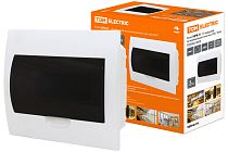 Бокс ЩРВ-П-10 модулей встраиваемый пластик IP41  TDM Бокс ЩРВ-П-10 модулей встраиваемый пластик IP41  TDM