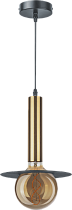 Светильник Navigator 80 437 NLF-P-038-02 подвесной золото черный Светильник Navigator 80 437 NLF-P-038-02 подвесной золото черный