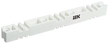 Изолятор шинный плоский ИШП 3P для шин 5 и 10мм 370мм  IEK