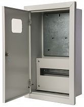 Корпус металлический учетный встраиваемый 550х330х160, 3-фазный, 12 модулей DEKraft