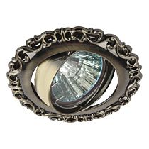 Светильник встраиваемый ЭРА KL59 А SB литой  MR16,12V/220V, 50W бронза