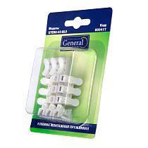 Клемма монтажная 823-3-10 GTER8-03-BL5 пружинная 3-проводная, блистер 5шт General