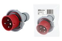 Вилка кабельная IP67 32А 3Р+РЕ 380В  TDM