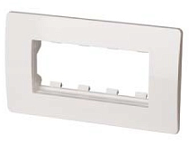 Каркас в сборе с рамкой под 4 модуля VIVA (для монтажа ЭУИ в коробки код 10143) DKC