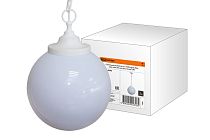 Светильник ЖКХ НСБ 02-60-251 УХЛ4 60 Вт, IP40, шар опал 250 мм, цепь белая  TDM