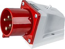 Вилка Navigator NCA-SR524-32-380 стационарная 32А 3P+PE IP44