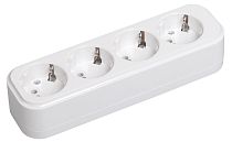 Колодка удлинителя четырехместная К04 2P+PE 16А/250В CLASSIC  IEK