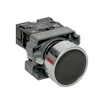 Кнопка BA21 черная NO IP65 EKF
