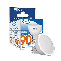 Лампа светодиодная IONICH акцентного освещения ILED-SMD2835-JCDR-10Вт-900Лм-230В-6500К-GU5.3