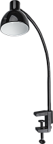Светильник светодиодный настольный Navigator NDF-C010-6W-4K-BL-LED на струбцине, чёрный