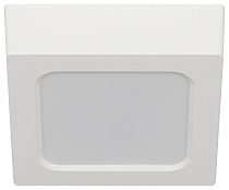 Светильник светодиодный накладной ЭРА LED 20-12-6K квадратный 12Вт 6500К Светильник светодиодный накладной ЭРА LED 20-12-6K квадратный 12Вт 6500К