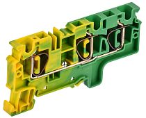 ARMAFIX Клемма пружинная CX6-3 PE 6мм2 трехконтактная заземляющая IEK