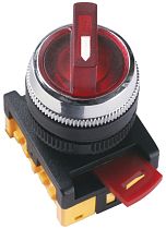 Переключатель ANC-22-2 на 2 фиксированных положения красный 1з+1р  IEK