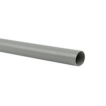 Труба гладкая ПВХ жесткая d16 мм (2 м) (50 м/уп) серая EKF-Plast Труба гладкая ПВХ жесткая d16 мм (2 м) (50 м/уп) серая EKF-Plast