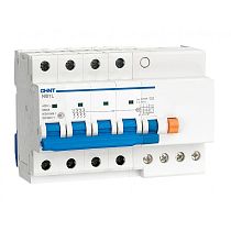 Дифференциальный автомат NB1L-40 4P C32 30mA тип AC 6kA (R) CHINT