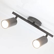 Спот на основании GWL-2GU10-M-IP20 Двойной Бетон Направленный Башня