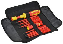 ARMA2L 5 Набор динамометрической отвертки со сменными жалами SLIM Т2 14шт  IEK