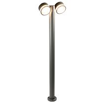 Садово-парковый светильник General GPF-2GX53-M-IP65 Графит Высокий с боковым рассеивателем Иллюмакс