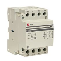 Контактор модульный КМ 25А 4NC (3 мод.) EKF PROxima Контактор модульный КМ 25А 4NC (3 мод.) EKF PROxima