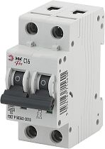 Автоматический выключатель ЭРА  PRO ВА47-63 2P 16А 6кА кривая C, NO-901-55 Автоматический выключатель ЭРА  PRO ВА47-63 2P 16А 6кА кривая C, NO-901-55