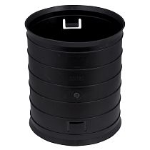 Муфта быстросъемная для двустенных труб d160 мм черная EKF-Plast