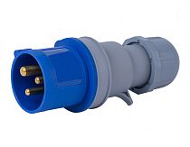 Вилка перен. 2Р+РЕ 16А 220В IP44 ВП-103